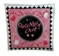 LGBT & Bachelorette Party Girls Night Out Pink Cocktail Napkins